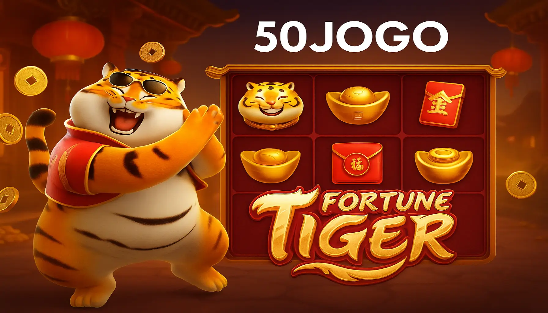 Fortune Tiger é um jogo imperdível no 50JOGO Casino