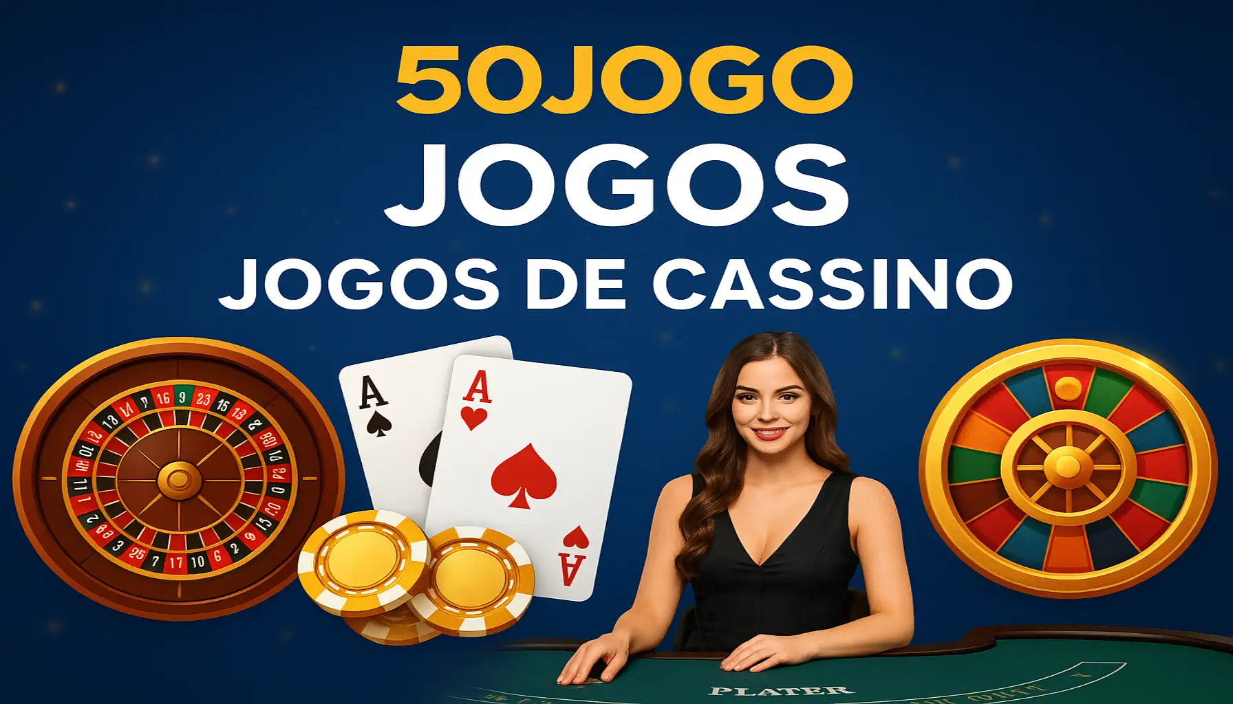 Jogos de cassino online inovadores e emocionantes na 50JOGO